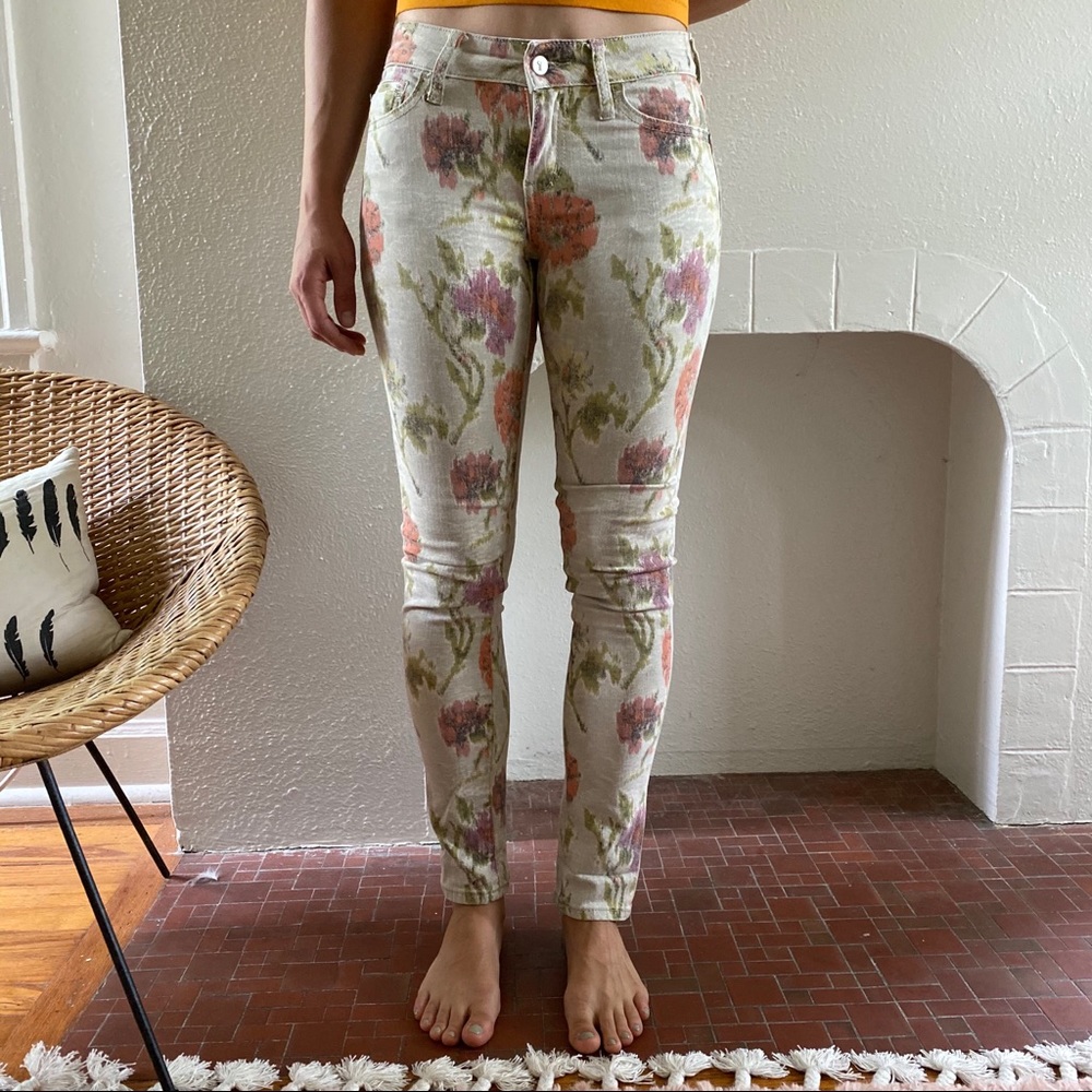 Anthro Skinny Jean | Size 25 | Like-New